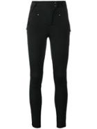 Esteban Cortazar - Skinny Trousers - Women - Polyamide/polyester/spandex/elastane/viscose - 40, Black, Polyamide/polyester/spandex/elastane/viscose