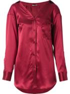 Martha Medeiros Barbara Shirt, Women's, Size: 42, Red, Silk