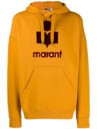 Isabel Marant Hooded Logo Jumper - Yellow