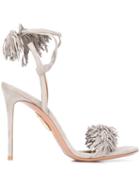 Aquazzura Fringe Tassel Sandals