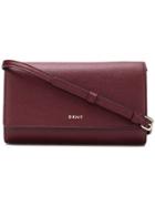 Dkny Logo Cross-body Bag - Red