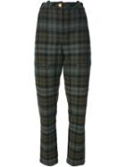 Chanel Vintage Checked Trousers
