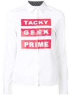 Guild Prime 'tacky Geek Prime' Shirt, Women's, Size: 36, White, Cotton