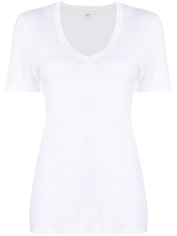 Isabel Marant Étoile V-neck T-shirt - White