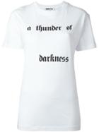 Mcq Alexander Mcqueen A Thunder Of Darkness T-shirt, Women's, Size: Small, Cotton