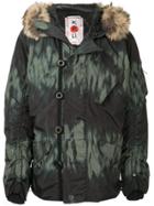 Kru Fur Hooded Parka - Green
