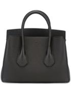 Bally Squared Tote Bag, Women's, Brown