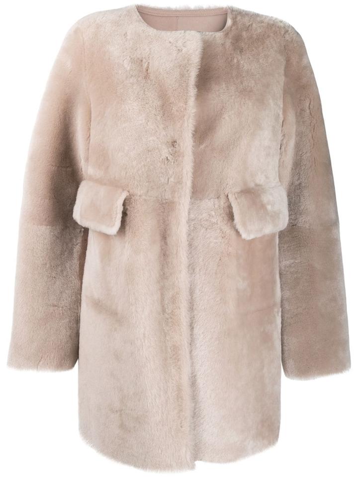 Desa 1972 Patch Pocket Coat - Neutrals