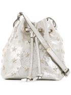 Jimmy Choo Juno Bucket Bag - Silver