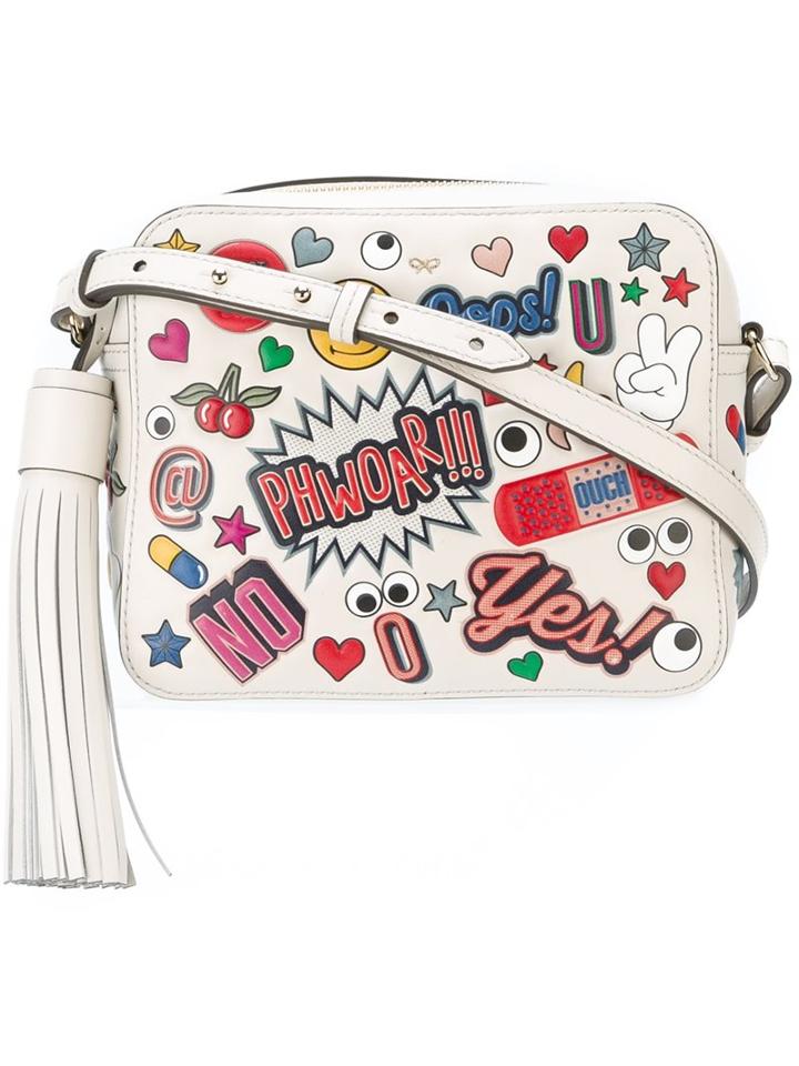 Anya Hindmarch Tassel Detail Crossbody Bag