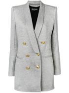 Balmain Dauble Breasted Dress - Grey