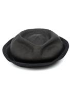 Horisaki Design & Handel Distressed Straw Hat - Black