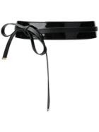 Liu Jo Front Tie Detail Belt - Black