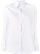 Creatures Of The Wind Buttoned Sleeve Shirt, Women's, Size: 6, White, Cotton