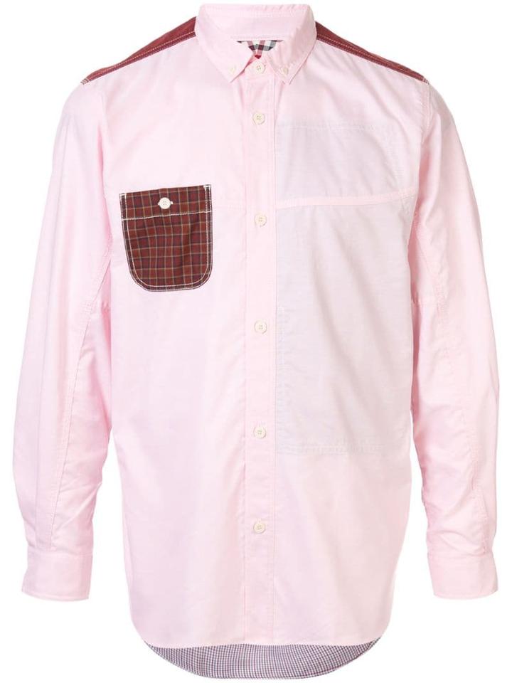 Junya Watanabe Man Patch Pocket Shirt - Pink