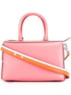 Emilio Pucci Contrasting Detail Tote, Women's, Pink/purple, Leather