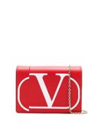 Valentino Valentino Sw2p0249kzq Bf5 Furs & Skins->leather - Red