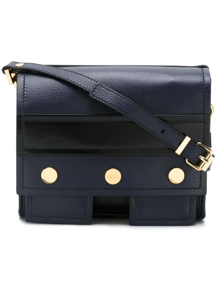 Kenzo 'bike' Shoulder Bag - Blue