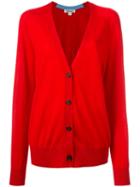 Diane Von Furstenberg Button-up Cardigan, Women's, Size: Xs, Red, Cashmere