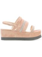 Fabiana Filippi Platform Sandals - Nude & Neutrals