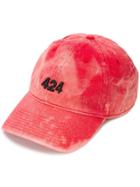 424 Worn-out Effect Cap - Red