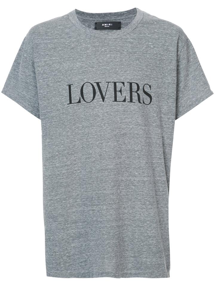 Amiri Lovers T-shirt - Grey