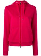 Moncler - Classic Zipped Hoodie - Women - Cotton/polyester - S, Women's, Pink/purple, Cotton/polyester