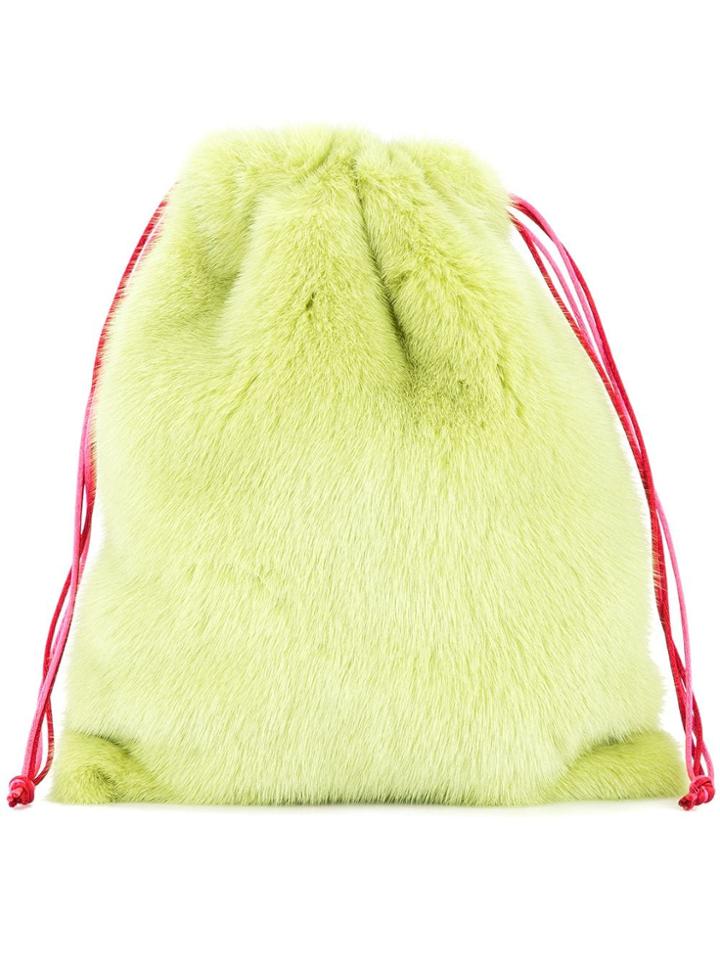 Simonetta Ravizza Mini Drawstring Bag - Green