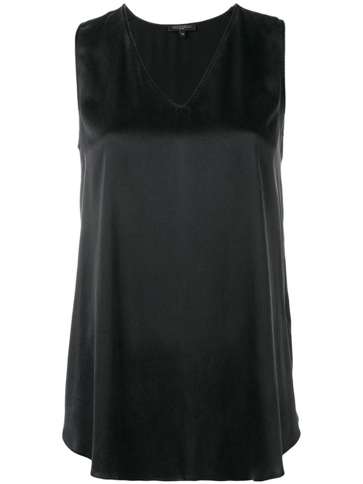 Antonelli Sleeveless Blouse - Black