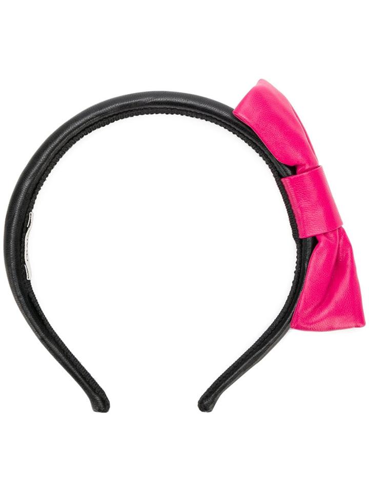 Prada Bow Detail Hairband - Black