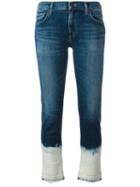 Citizens Of Humanity Bleached Hem Jeans, Women's, Size: 28, Blue, Cotton/polyurethane