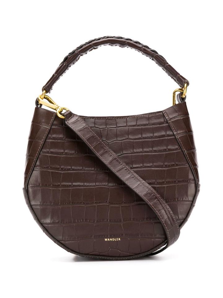 Wandler Mini Corsa Tote - Brown
