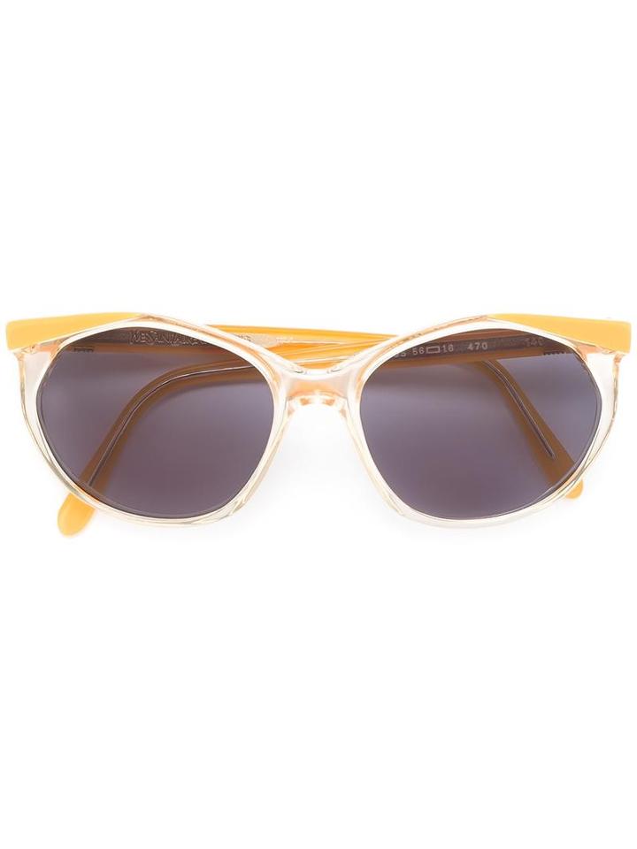 Yves Saint Laurent Vintage Cat Eye Sunglasses, Women's, Yellow/orange