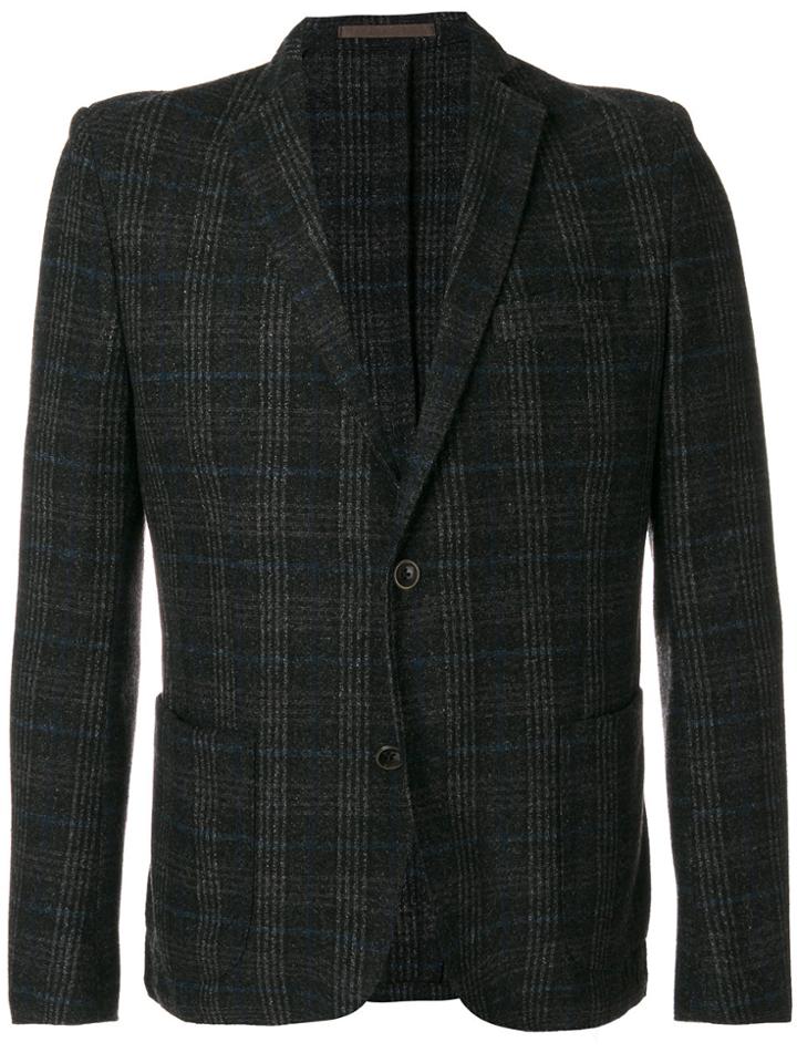 Eleventy Tweed Two Button Blazer - Nude & Neutrals