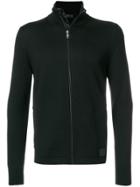 Prada Zip Cardigan - Black