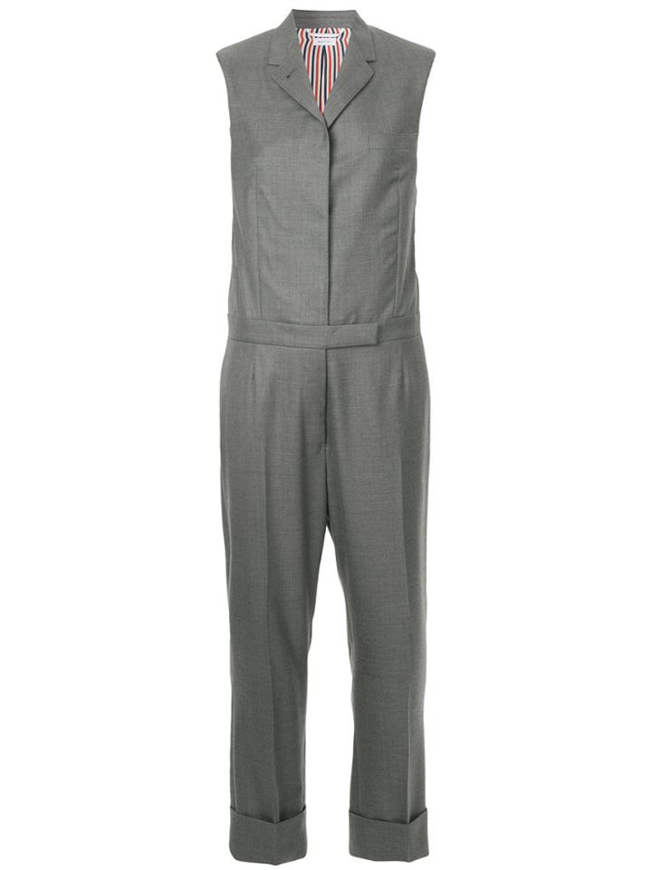 Thom Browne Sleeveless Jumpsuit - Grey