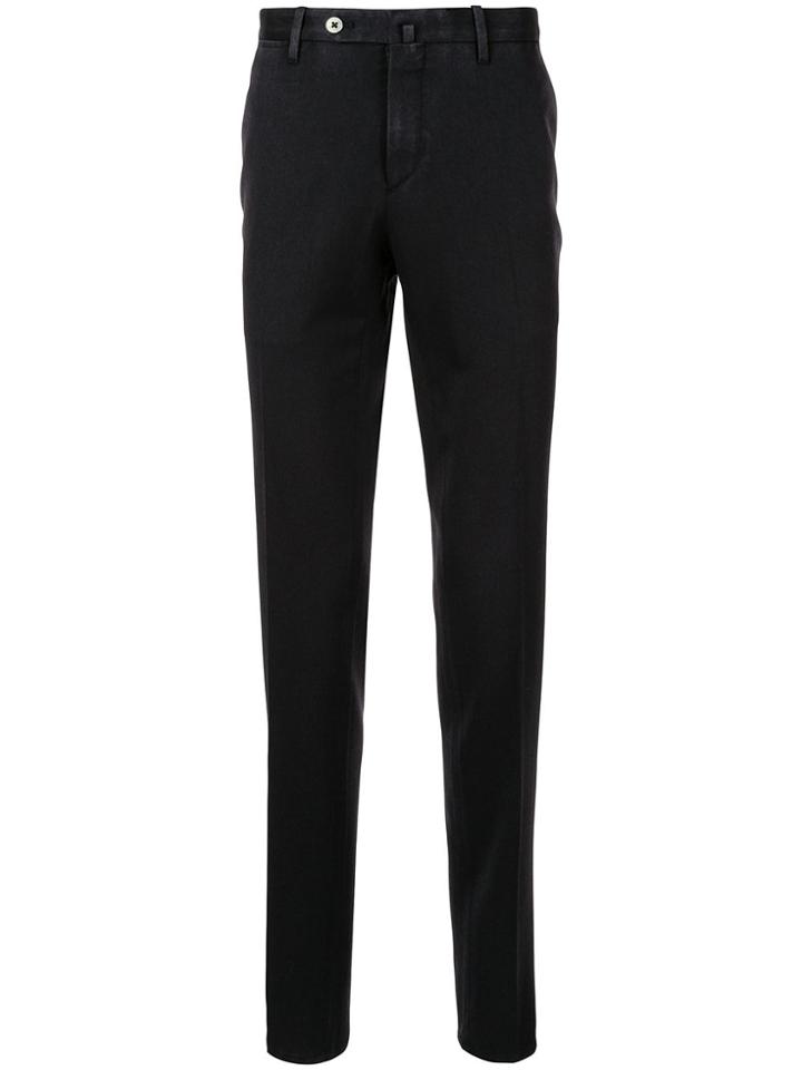 Corneliani Slim Fit Chinos - Grey