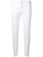 Jacob Cohen Cropped Trousers - White