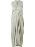 Rick Owens 'kite' Dress, Women's, Size: 42, Grey, Viscose/spandex/elastane