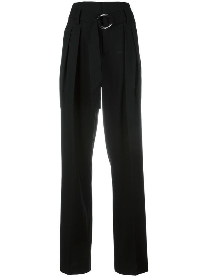Iro 'abbie' Pants, Women's, Size: 40, Black, Spandex/elastane/virgin Wool/cotton