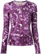 Jean Paul Gaultier Vintage Babies Print T-shirt - Pink & Purple
