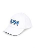 Boss Kids Logo Baseball Cap, Boy's, Size: 52 Cm, White
