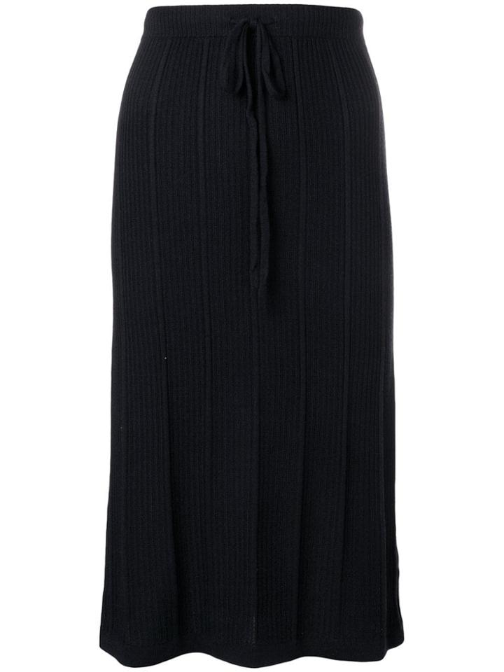 A.p.c. High Waisted Pencil Skirt - Blue