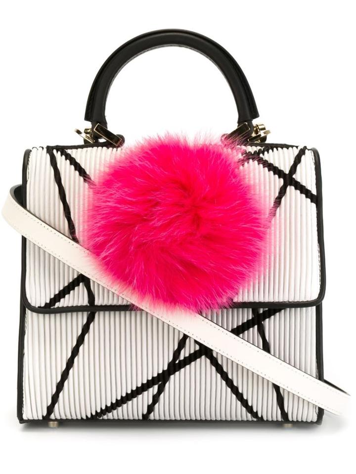 Les Petits Joueurs Mini Alex Bunny Crossbody Bag, Women's, Black, Leather