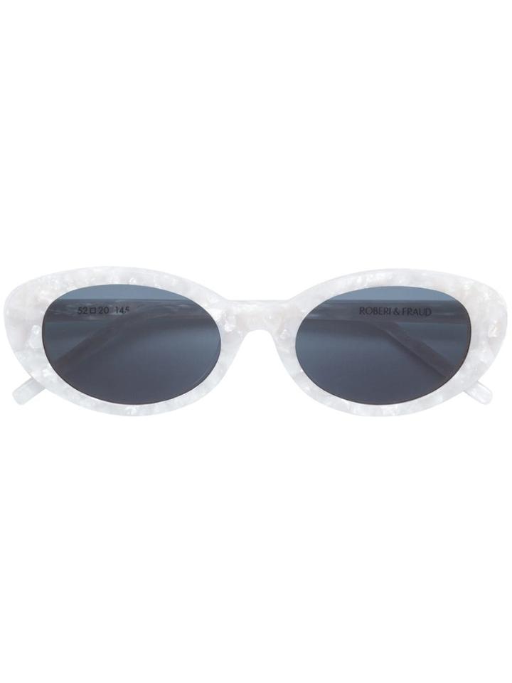 Roberi & Fraud Betty Sunglasses - White