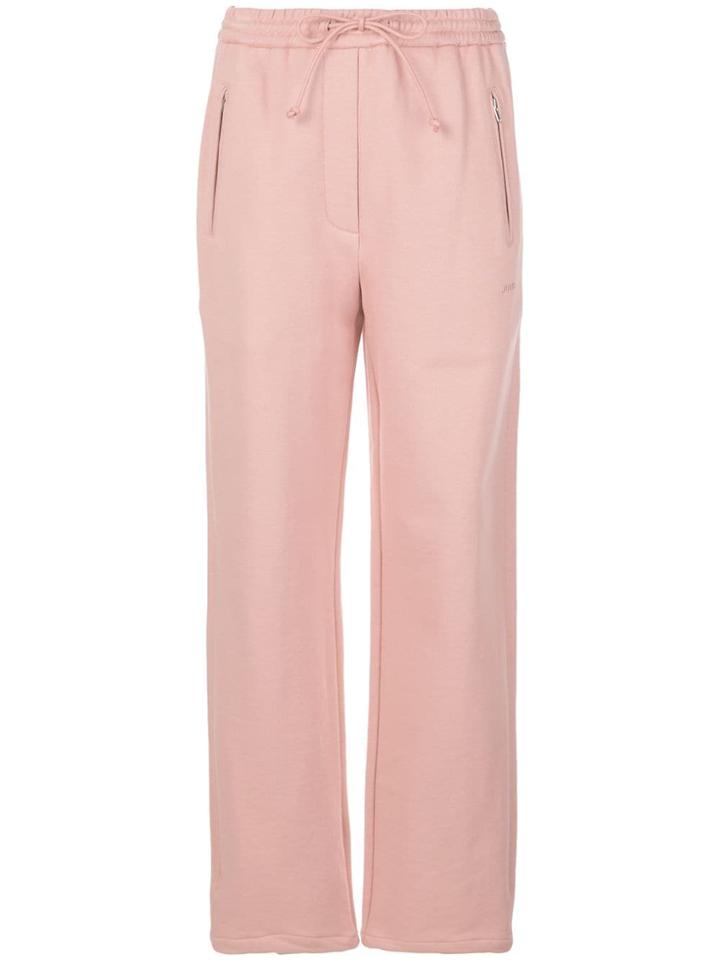 Juun.j Loose Fit Track Pants - Pink