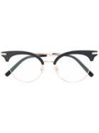 Cat Eye Glasses - Women - Acetate/metal - 50, Black, Acetate/metal, Boucheron