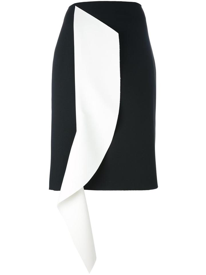 Msgm 'draped Detail' Skirt