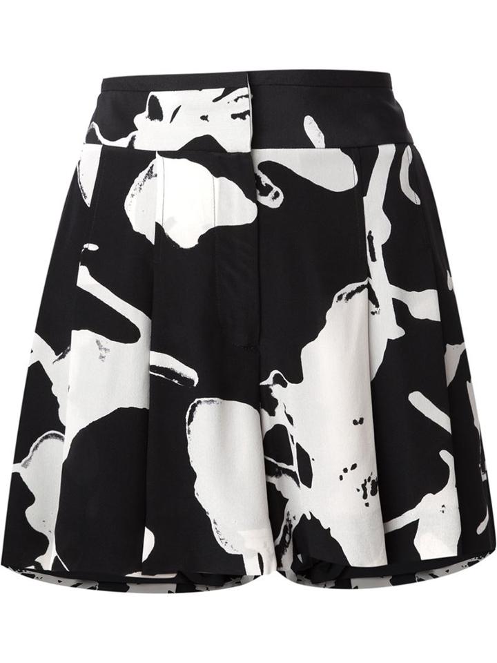 Halston Heritage Printed Shorts