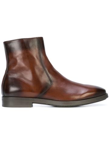 To Boot New York Diver Ankle Boots - Brown